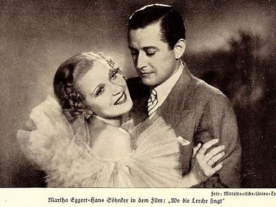 Mártha Eggerth and Hans Söhnker in Wo die Lerche singt (1936)