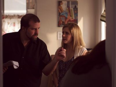 Gabriel Sabloff - director - on the set of 