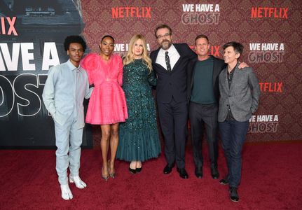 Jennifer Coolidge, Tig Notaro, Christopher Landon, David Harbour, Erica Ash, and Jahi Di'Allo Winston at an event for We