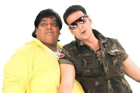 Akshay Kumar and Ganesh Acharya in Hey Bro (2015)