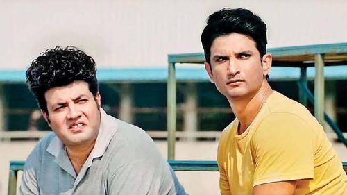 Sushant Singh Rajput and Varun Sharma in Chhichhore (2019)