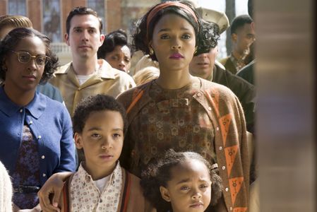 Janelle Monáe and Selah Kimbro Jones in Hidden Figures (2016)