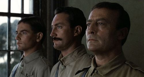 Bryan Brown, Lewis Fitz-Gerald, and Edward Woodward in Breaker Morant (1980)