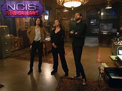 Vanessa Ferlito, Rob Kerkovich, and Necar Zadegan in NCIS: New Orleans (2014)