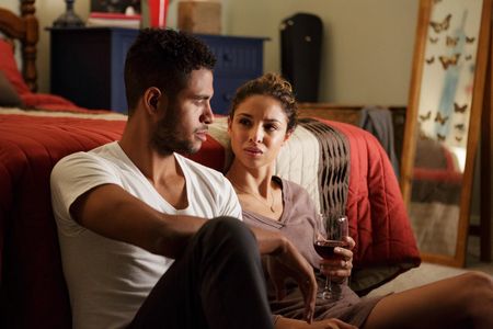 Mandela Van Peebles and Brytni Sarpy in Karma (2018)