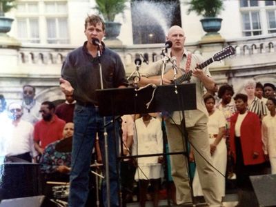 Tom Urb,Tarmo Urb,St.Augustine Church Choire of Gospel. Capitol Hill.