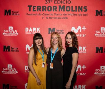 Lyndsey Craine, Michaela Longden, and Lizzie Aaryn-Stanton in Book of Monsters (2018)