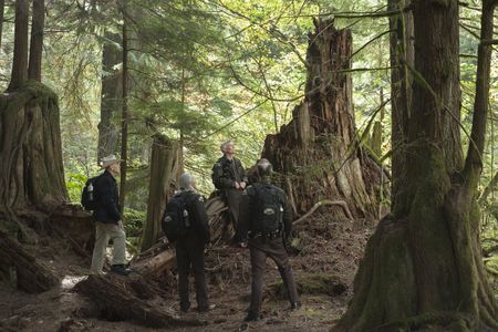 Dana Ashbrook, Robert Forster, Harry Goaz, and Michael Horse in Twin Peaks (2017)