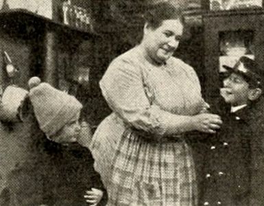 Andy Clark and Jessie Stevens in Andy Gets a Job (1913)