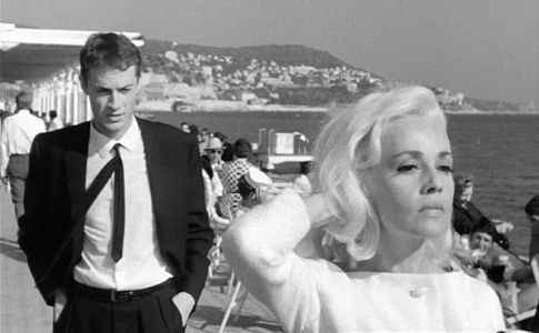 Claude Mann and Jeanne Moreau in Bay of Angels (1963)