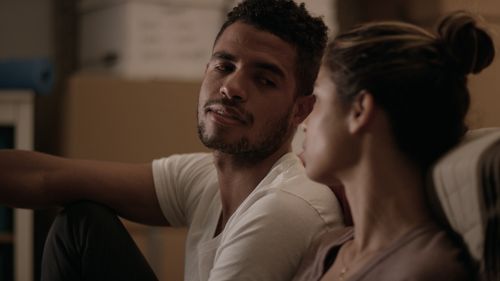 Mandela Van Peebles and Brytni Sarpy in Karma (2018)