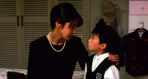 Nanako Matsushima and Rikiya Ôtaka in Ringu (1998)