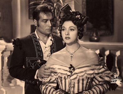 Jorge Mistral and Amparo Rivelles in The Duchess of Benameji (1949)