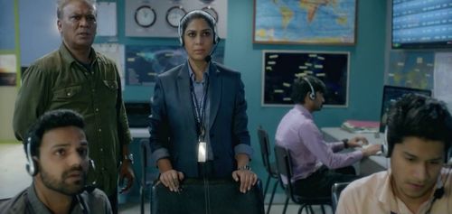 Vipin Sharma and Sakshi Tanwar in The Final Call: Thundercloud (2019)