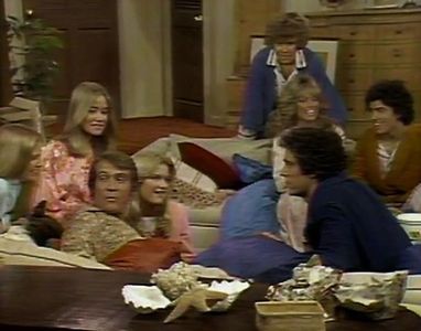 Farrah Fawcett, Lee Majors, Susan Olsen, Christopher Knight, Mike Lookinland, Maureen McCormick, Geri Reischl, and Barry