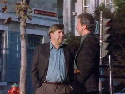 René Gagnon and Rémy Girard in Scoop (1992)