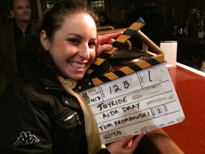 On-set for the short film STRAY.