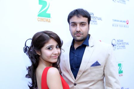 Shlok Sharma and Shweta Tripathi at an event for Haraamkhor (2015)