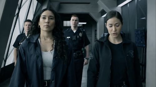 Still of Lys Perez and Brigitte Kali Canales in S.W.A.T. S6E9 - Pariah