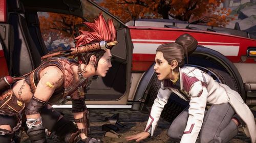 Michelle Rambharose and Marguerite Hanna in New Tales from the Borderlands (2022)