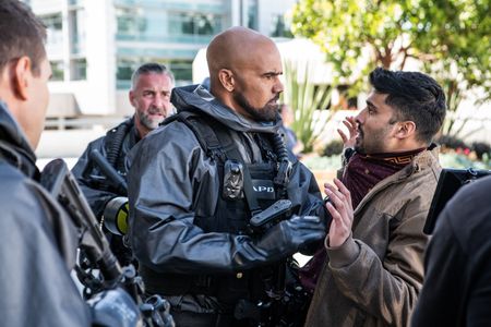 Shemar Moore and Rumman Ariff in S.W.A.T. (2017)