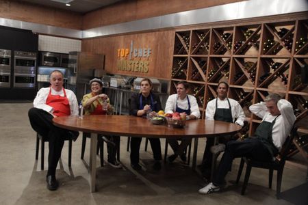 Susan Feniger, Govind Armstrong, and Jimmy Bradley in Top Chef Masters: First Date Dinner (2010)