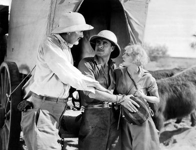 John Gilbert, Mary Nolan, and Ernest Torrence in Desert Nights (1929)