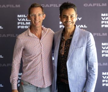 Joshua Davis and Eugenio Derbez at the Mill Valley Film Festival