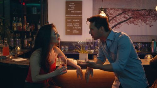 Jennifer Zhang and Joey Heyworth in Fetish (2022)