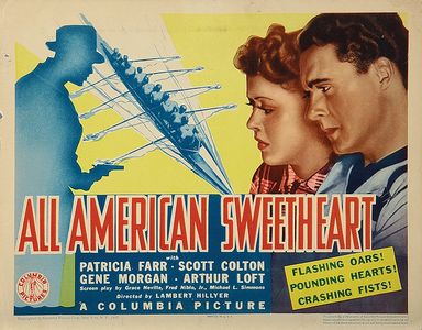 Patricia Farr and Scott Kolk in All American Sweetheart (1937)