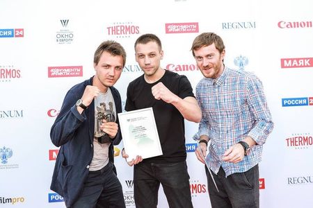 Kirill Sokolov, Igor Grabuzov, and Aleksandr Kuznetsov in Why Don't You Just Die! (2018)