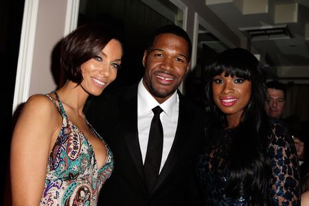 Nicole Mitchell Murphy, Michael Strahan, and Jennifer Hudson