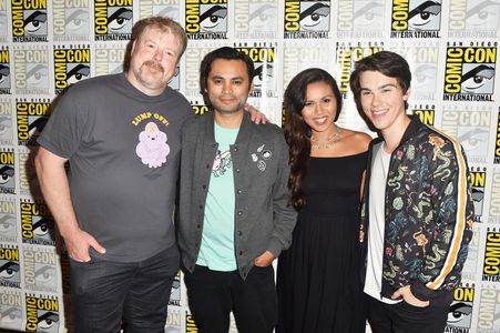 John DiMaggio, Olivia Olson, Jeremy Shada, and Adam Muto