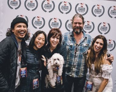 Cast of Pearl of Wisdom staged reading, Austin Comedy Film Fest