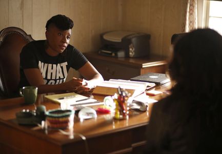 Sanaa Lathan and Aisha Hinds in Shots Fired (2017)