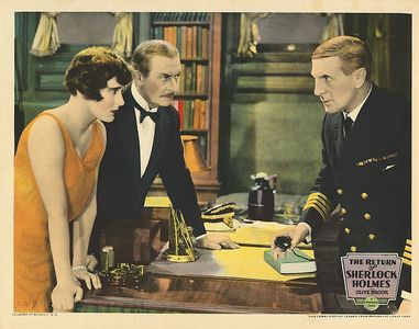 Charles Hay, Betty Lawford, and H. Reeves-Smith in The Return of Sherlock Holmes (1929)