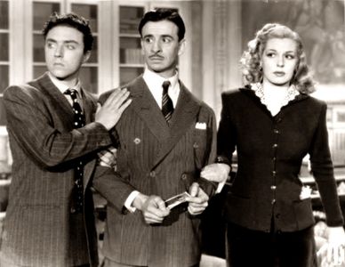 Maurice Jouvet, Zully Moreno, and Pedro Quartucci in An Angel Came Down from Heaven (1942)