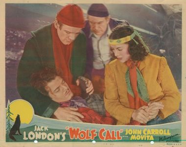 John Carroll, John Kelly, Movita, and Guy Usher in Wolf Call (1939)