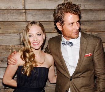 Brian Gattas & Amanda Seyfreid at LOVELACE Premiere MOMA