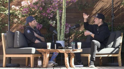 Jon Bernthal and Sammy Horowitz