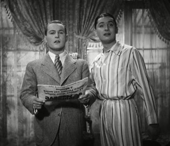 Pierre Brasseur and Jan Kiepura in Tell Me Tonight (1933)