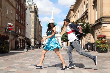 Puneeth Rajkumar and Rashmika Mandanna in Anjaniputra (2017)