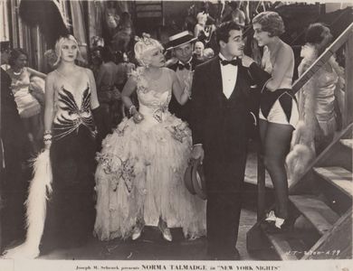 Mary Doran, Gilbert Roland, Norma Talmadge, and Lilyan Tashman in New York Nights (1929)