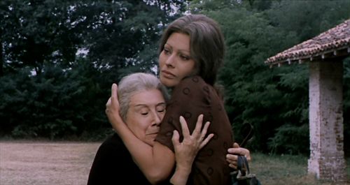 Sophia Loren and Anna Carena in Sunflower (1970)