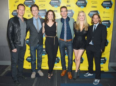 Marisa Coughlan, Matt Bomer, Jack Plotnick, Kali Rocha, Michael Stoyanov, and Patrick Wilson at an event for Space Stati