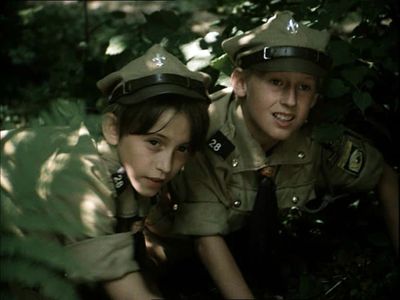 Bartosz Hajncz and Marcin Kowalczyk in Czarne stopy (1987)