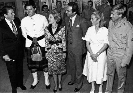 Curt and Friends backstage Kennedy Center 1984