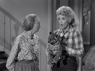 Donna Douglas, Irene Ryan, and Bobby in The Beverly Hillbillies (1962)