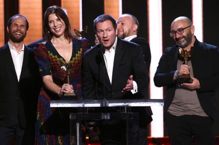 Michael Manasseri, Alice Austen, Kirill Mikhanovsky, Sergey Shtern, and Val Abel at an event for 35th Film Independent S