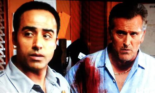 Burn Notice, Bruce Campbell and Frank Licari